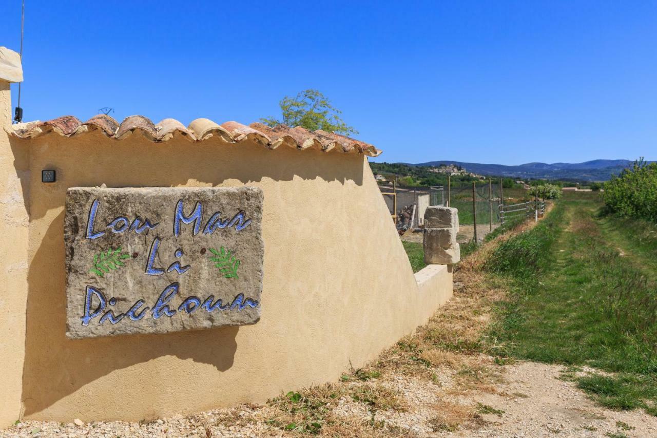 Lou Mas Li Pitchoun "La Melonniere" Apartment Gordes Bagian luar foto